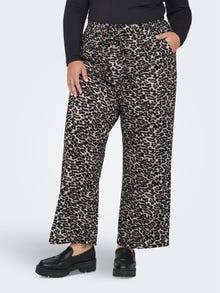 ONLY CARLUX Regular Fit Palazzo trousers -Pumice Stone - 15321462