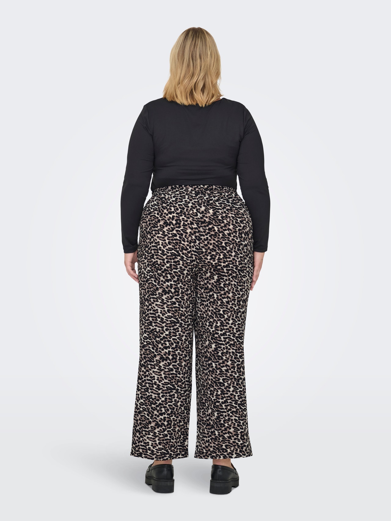 ONLY CARLUX Regular Fit Palazzo trousers -Pumice Stone - 15321462