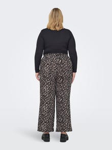 ONLY CARLUX Regular Fit Palazzo trousers -Pumice Stone - 15321462