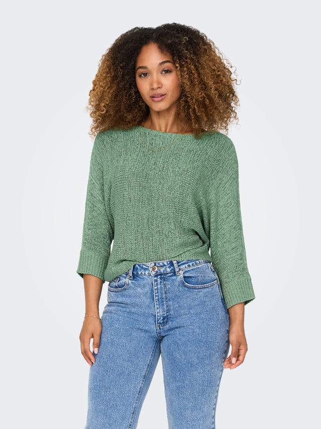 ONLY Regular Fit Round Neck Pullover - 15321476