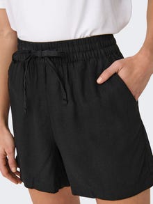 ONLY Regular fit High waist Shorts -Black - 15321518