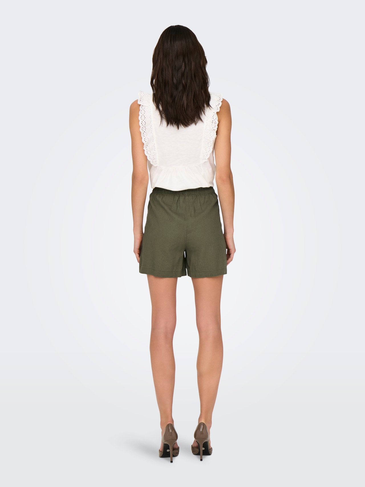 ONLY Regular fit High waist Shorts -Kalamata - 15321518