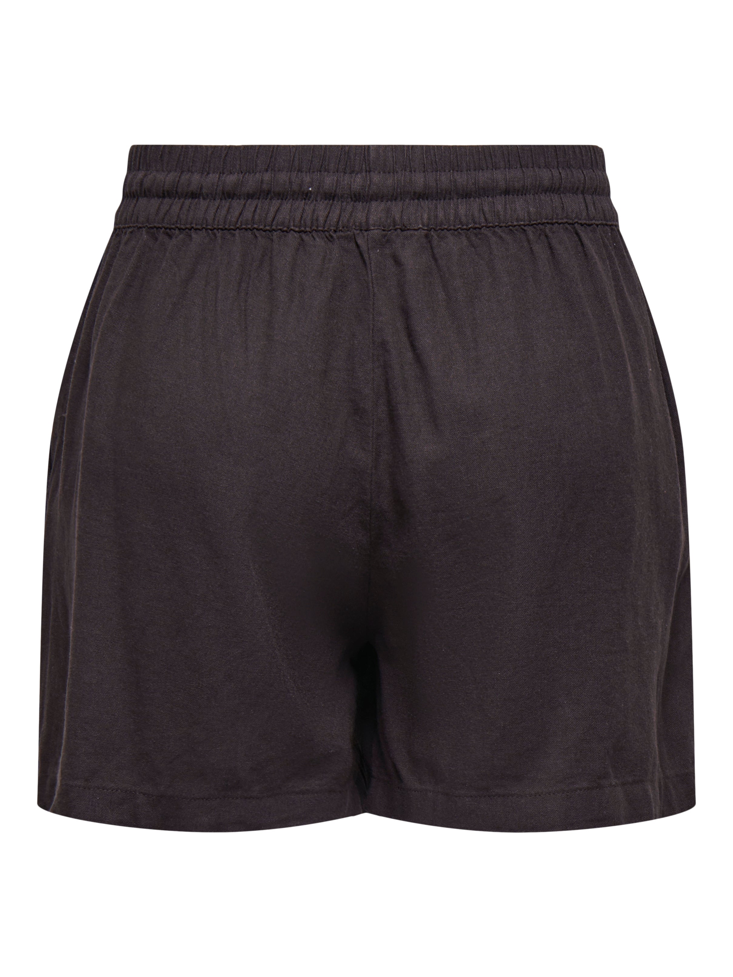 Thumbnail - Jdysay Hohe Taille Normal Geschnitten Leinen Shorts