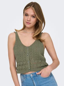 ONLY Regular Fit V-Neck Knit top -Kalamata - 15321544