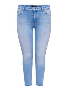 ONLY CARWilly Regular Waist Skinny Jeans -Light Blue Denim - 15321548