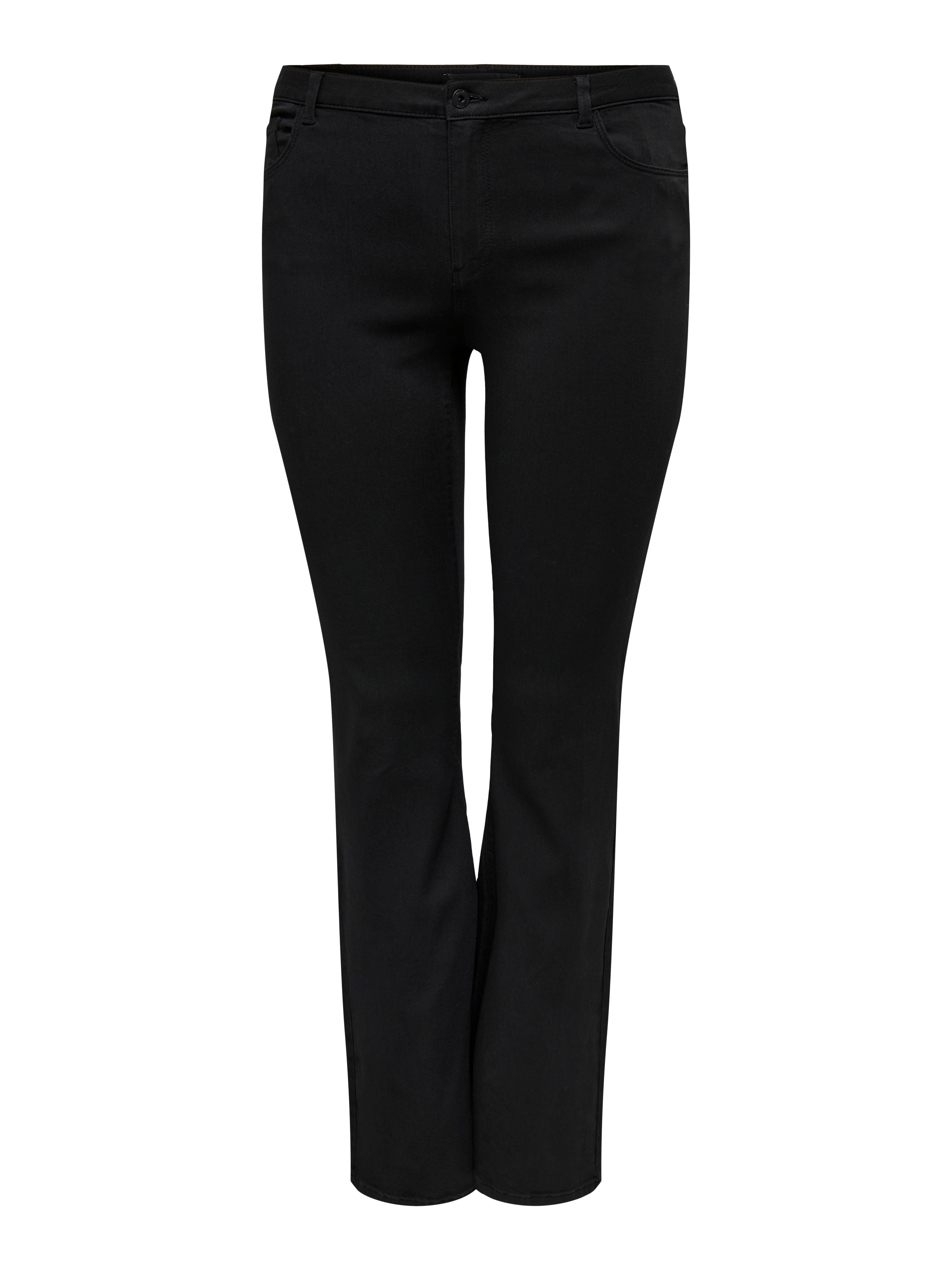 Thumbnail - Carhella Mittlere Taille Retro-fit, Ausgestellt Jeans