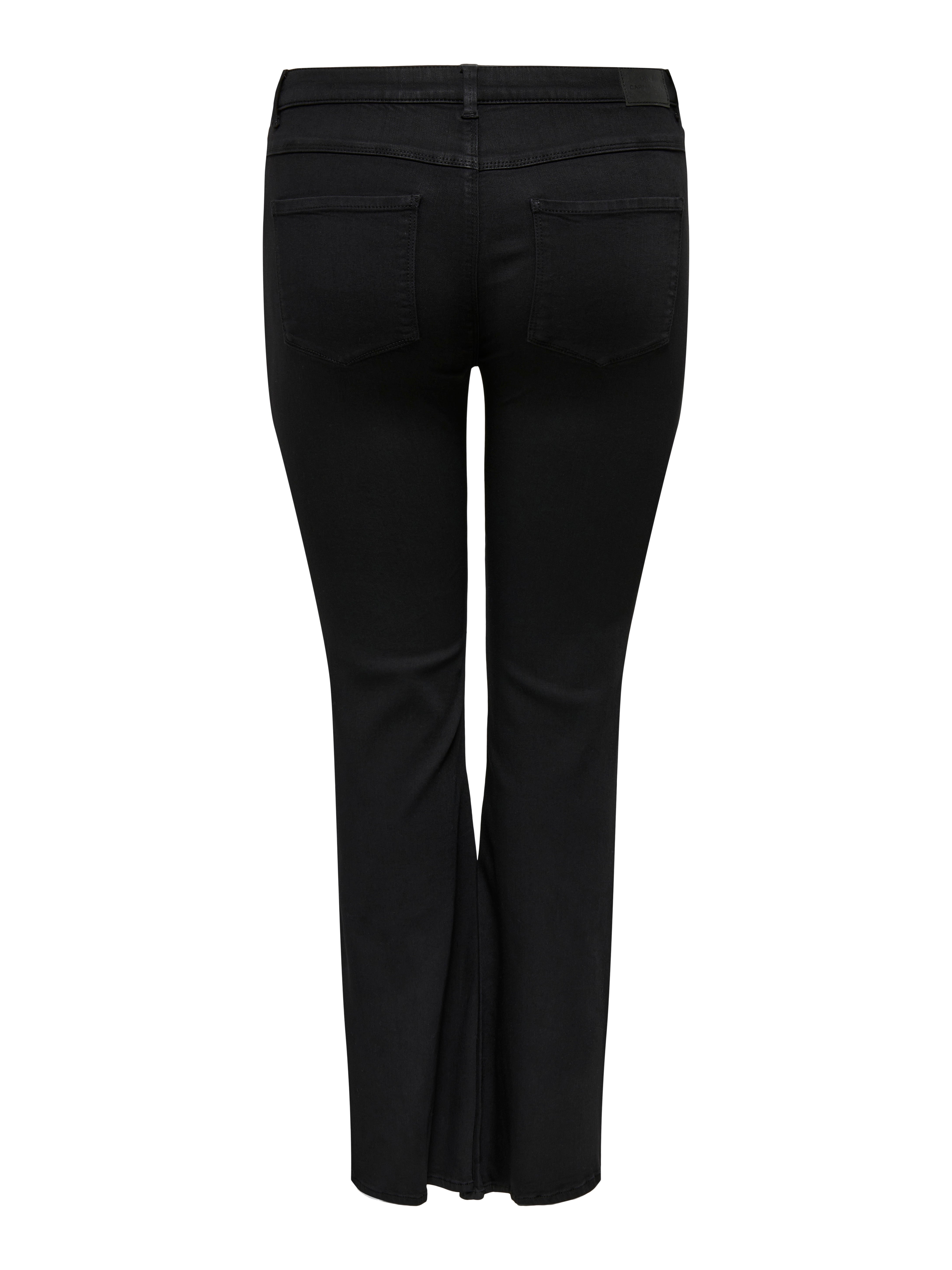 Thumbnail - Carhella Mittlere Taille Retro-fit, Ausgestellt Jeans