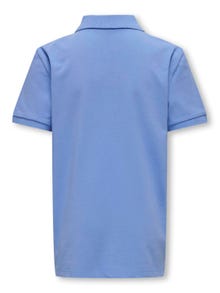 ONLY Tops Slim Fit Col rond -Cornflower Blue - 15321684