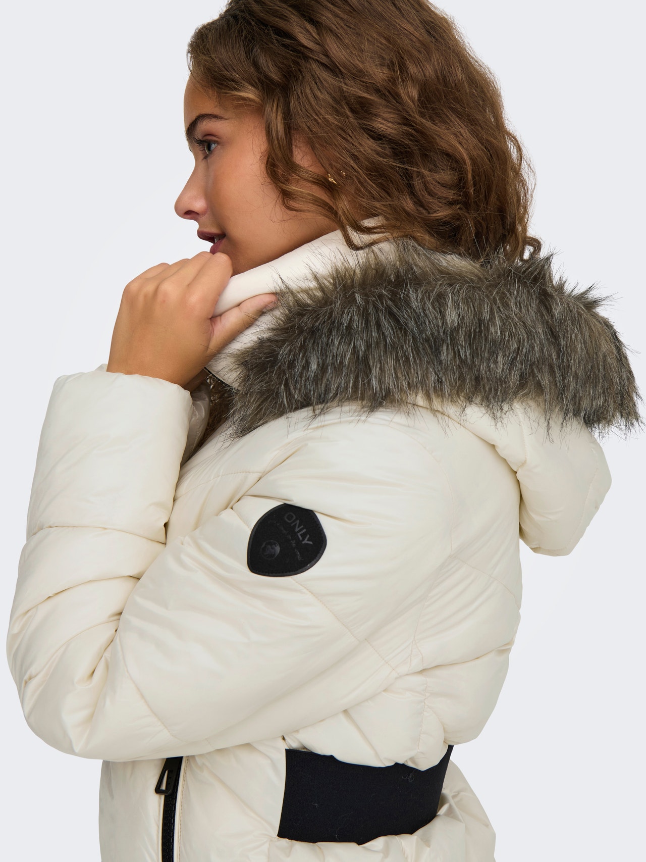 ONLY Winter Coat 'ONLFever' in Dark Gre | ABOUT YOU ONLY Winter Coat 'ONLFever' in Dark Gre | ABOUT YOU
