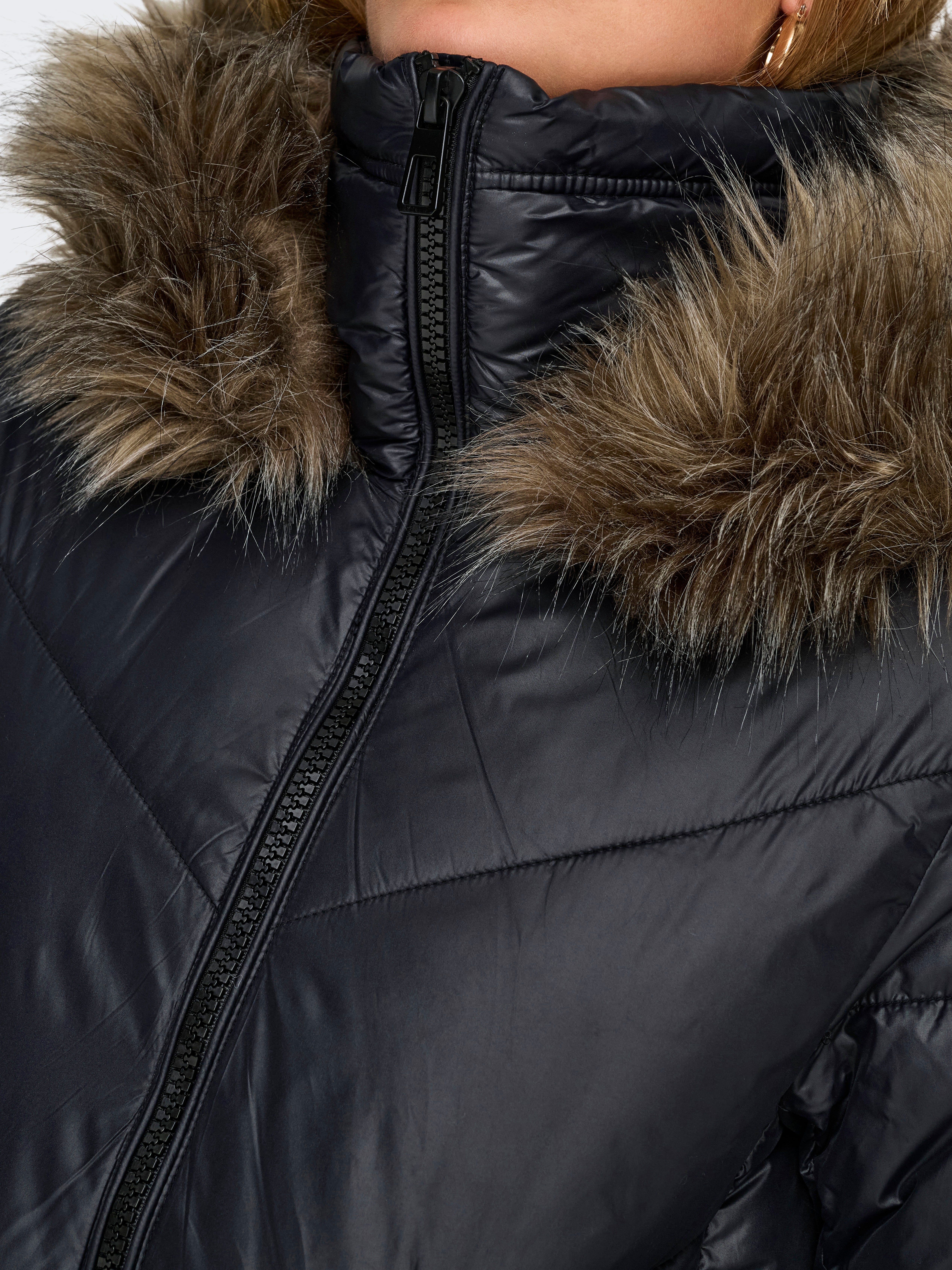 Only ONLFEVER Black - Duffel coats Women Only ONLFEVER Black - Duffel coats Women