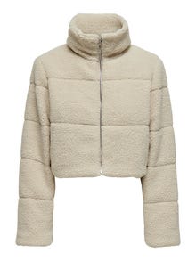 ONLY Hoch geschlossen Steppjacke -Pumice Stone - 15322080