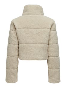 ONLY Chaquetas acolchadas Cuello alto -Pumice Stone - 15322080