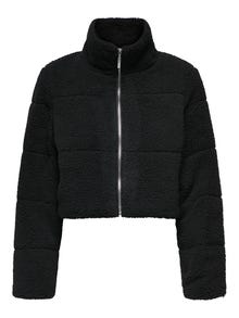 ONLY High neck Quilted Jacket -Black - 15322080