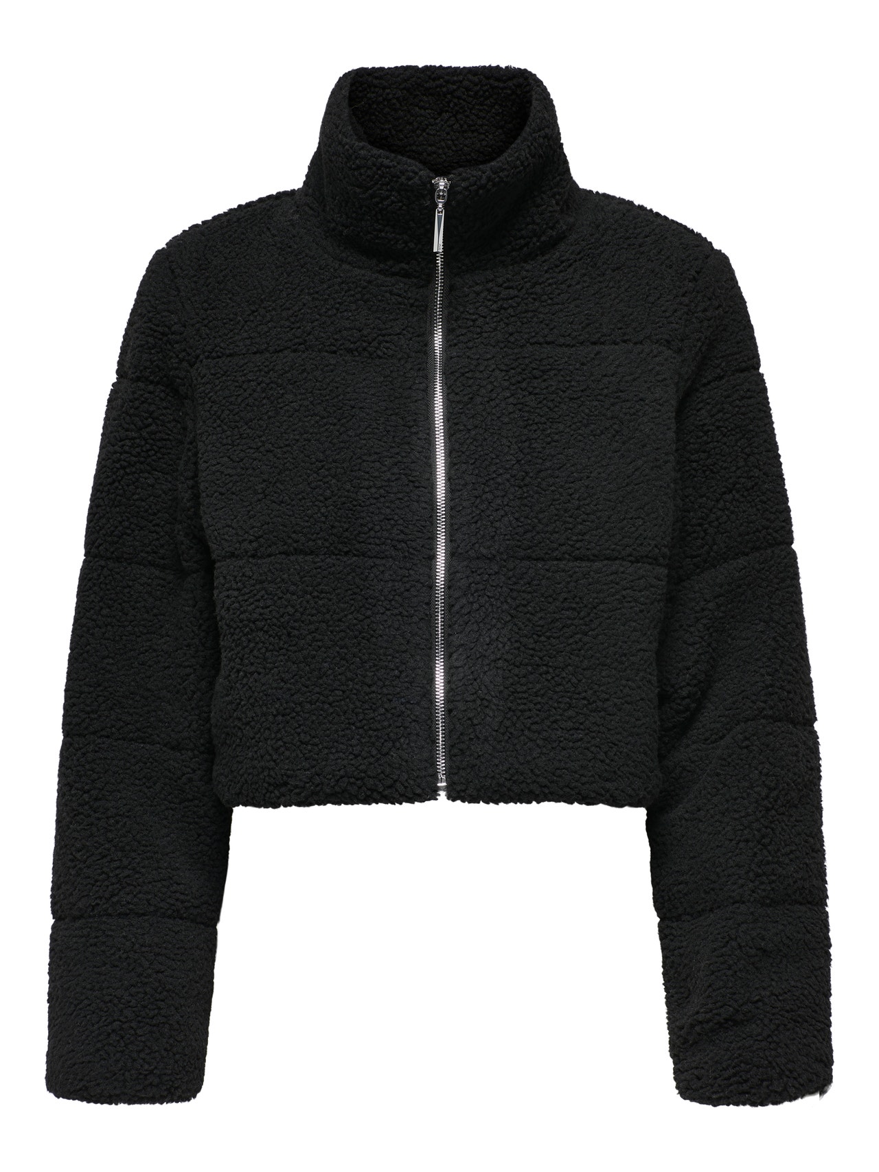 ONLY High neck Quilted Jacket -Black - 15322080