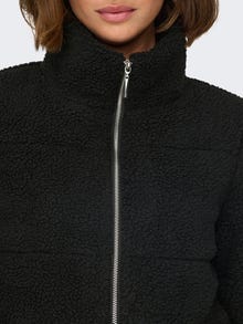 ONLY High neck Quilted Jacket -Black - 15322080