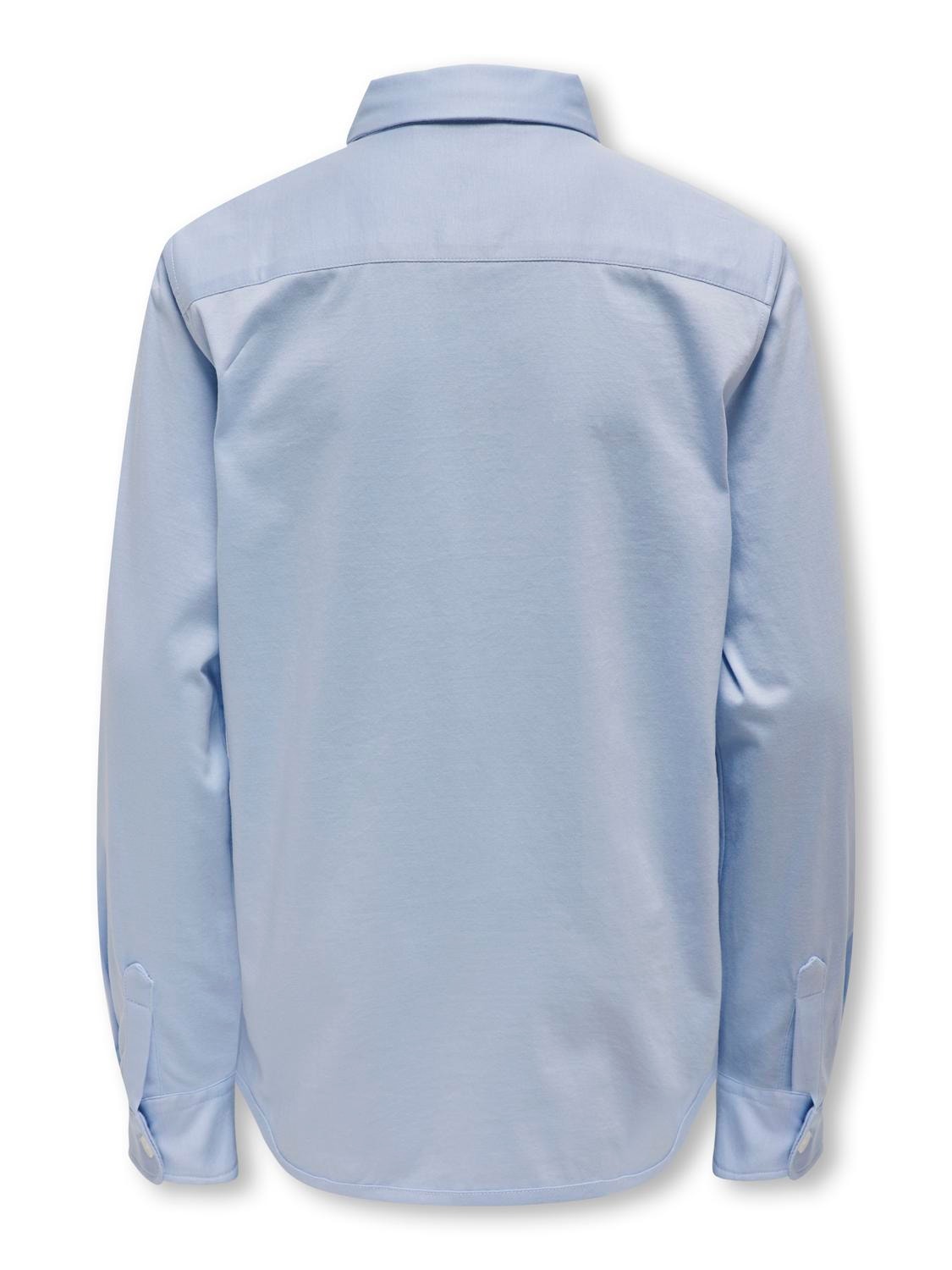 ONLY Regular Fit Skjortekrage Mansjettknapper Skjorte -Cashmere Blue - 15322134