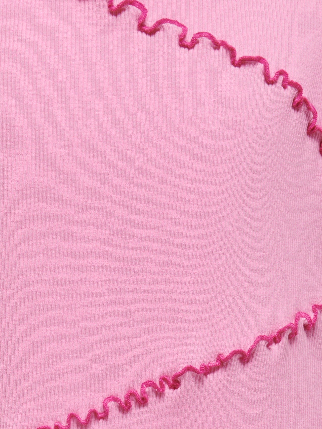 ONLY Dopasowany krój Okrągły dekolt Krótka sukienka -Begonia Pink - 15322221