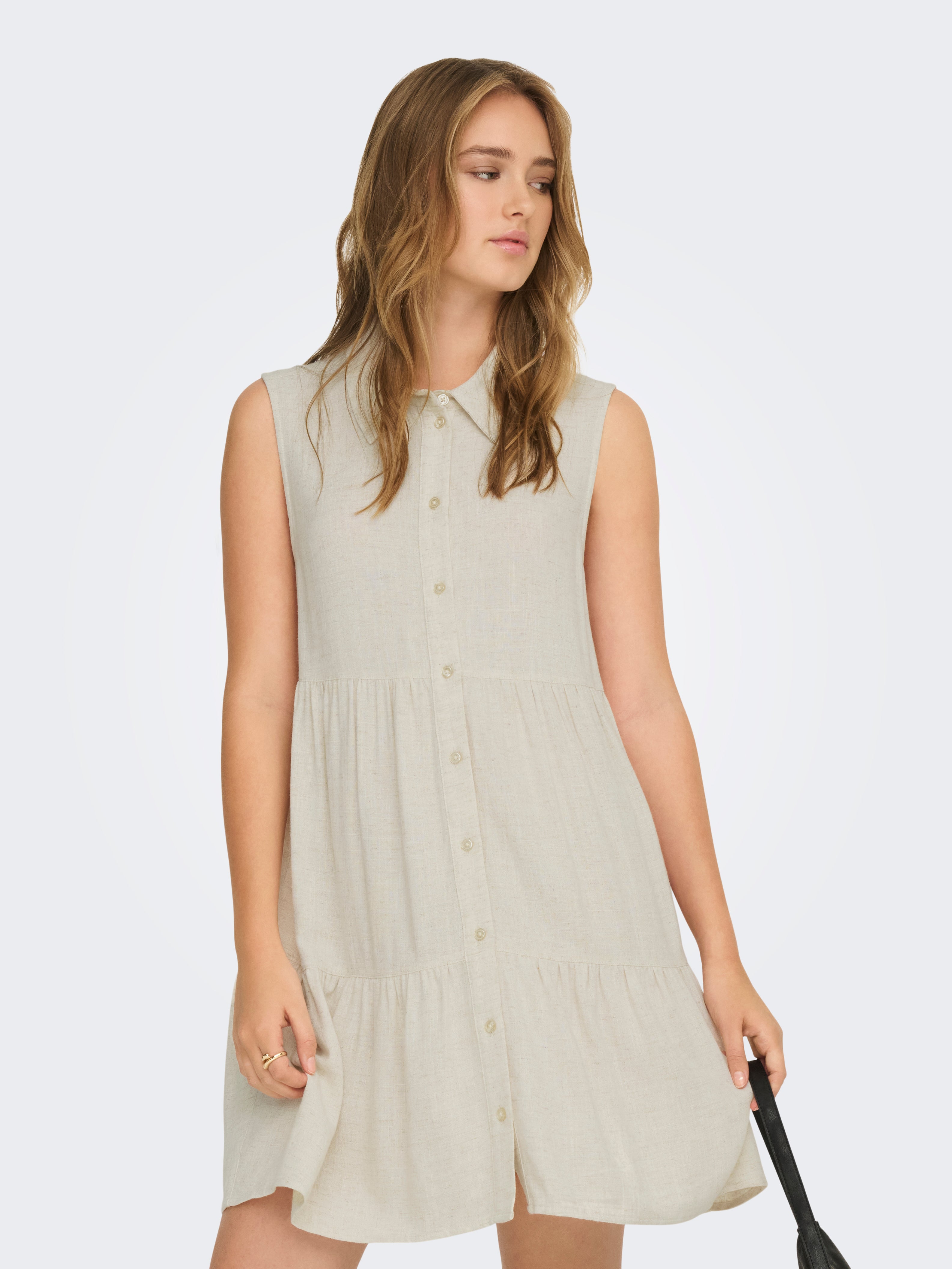 Onlsiesta Leinen Kurzes Kleid