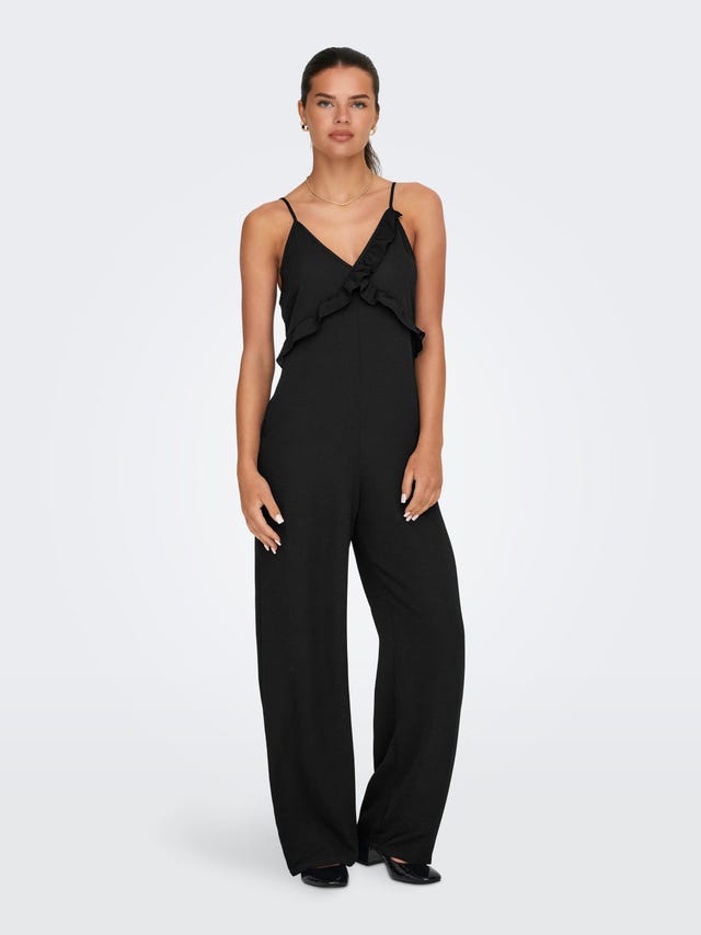 ONLY Jumpsuit with frills - 15322296