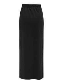 ONLY Lång kjol -Black - 15322351