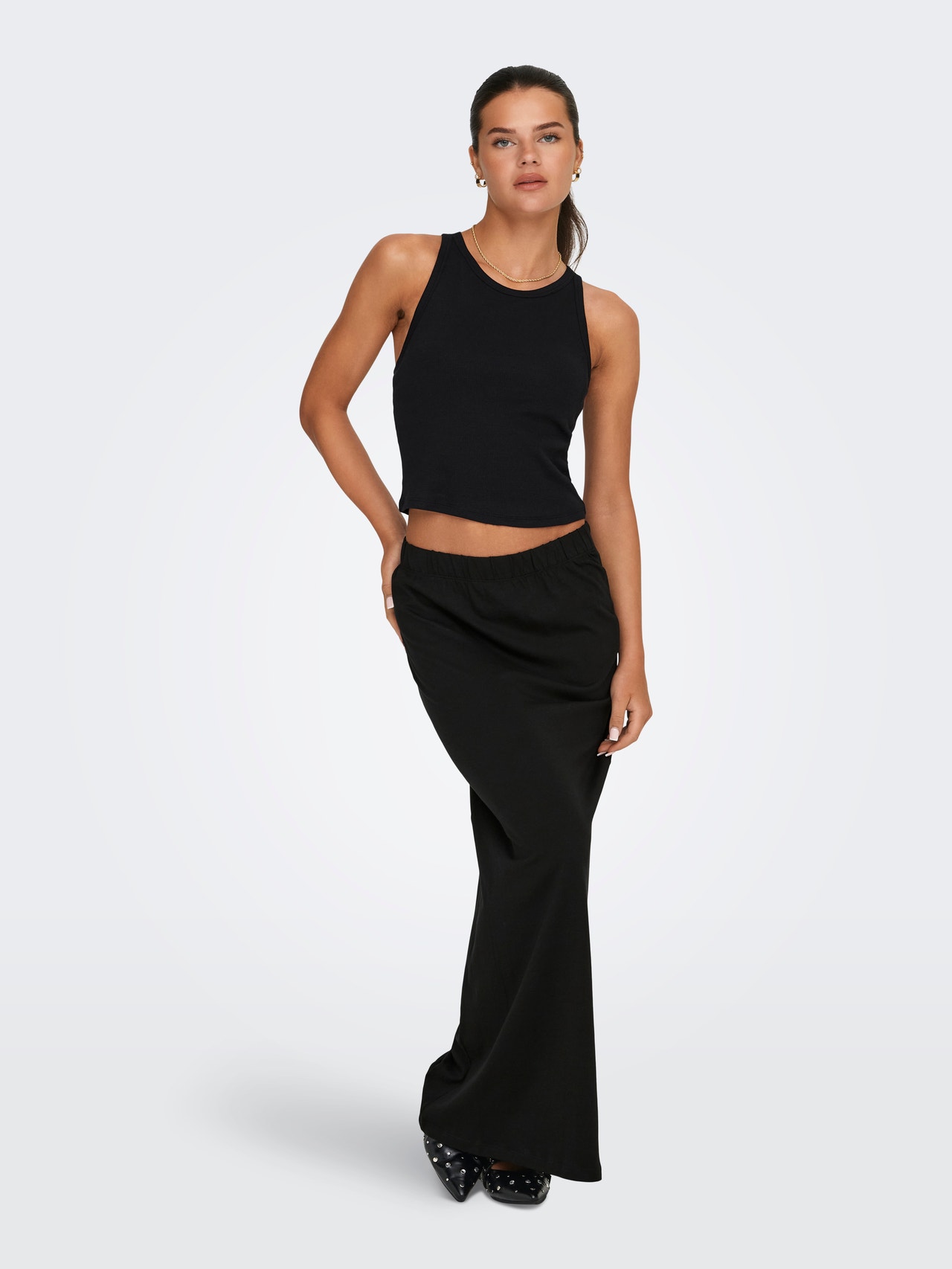 ONLY Maxi skirt -Black - 15322351