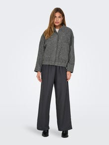 ONLY ONLGAIA Bunda typu bomber -Dark Grey Melange - 15322368