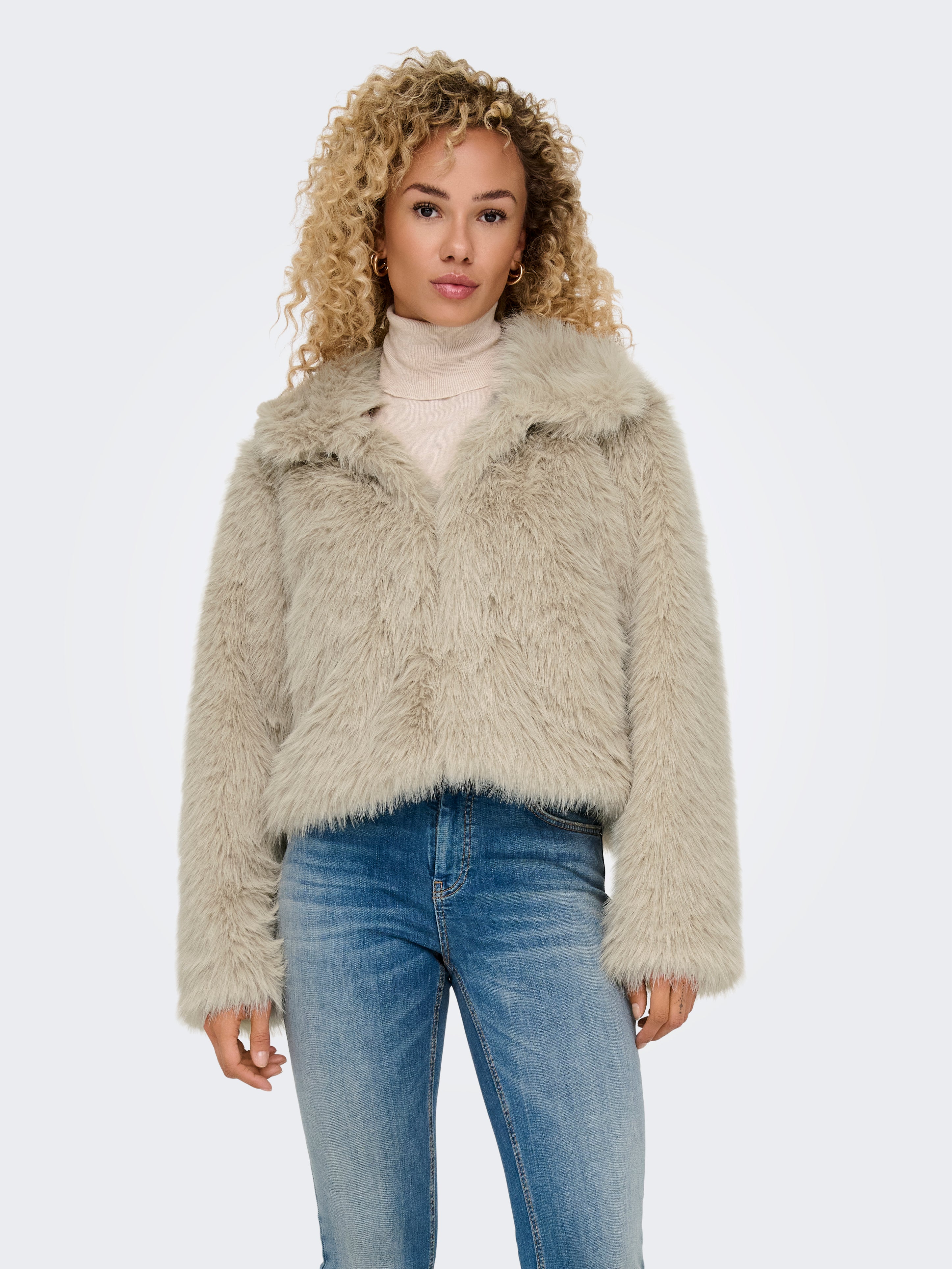 Onlmanny Kunstpelzjacke