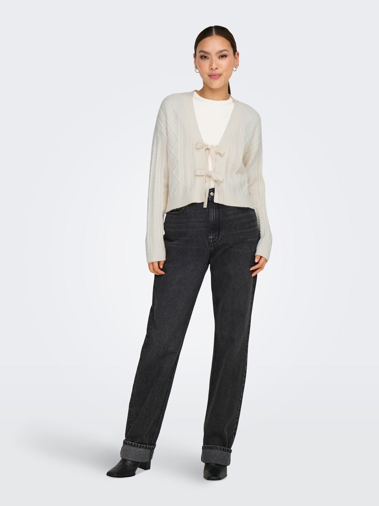 ONLY ONLFIA Cárdigan -Whitecap Gray - 15322412