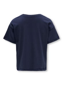 ONLY Regular Fit O-hals T-skjorte -Naval Academy - 15322471