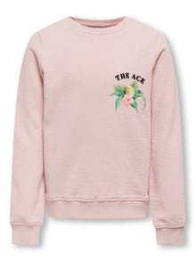 ONLY O-neck sweatshirt -Lotus - 15322478