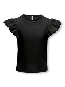 ONLY Tops Regular Fit Col rond -Black - 15322495