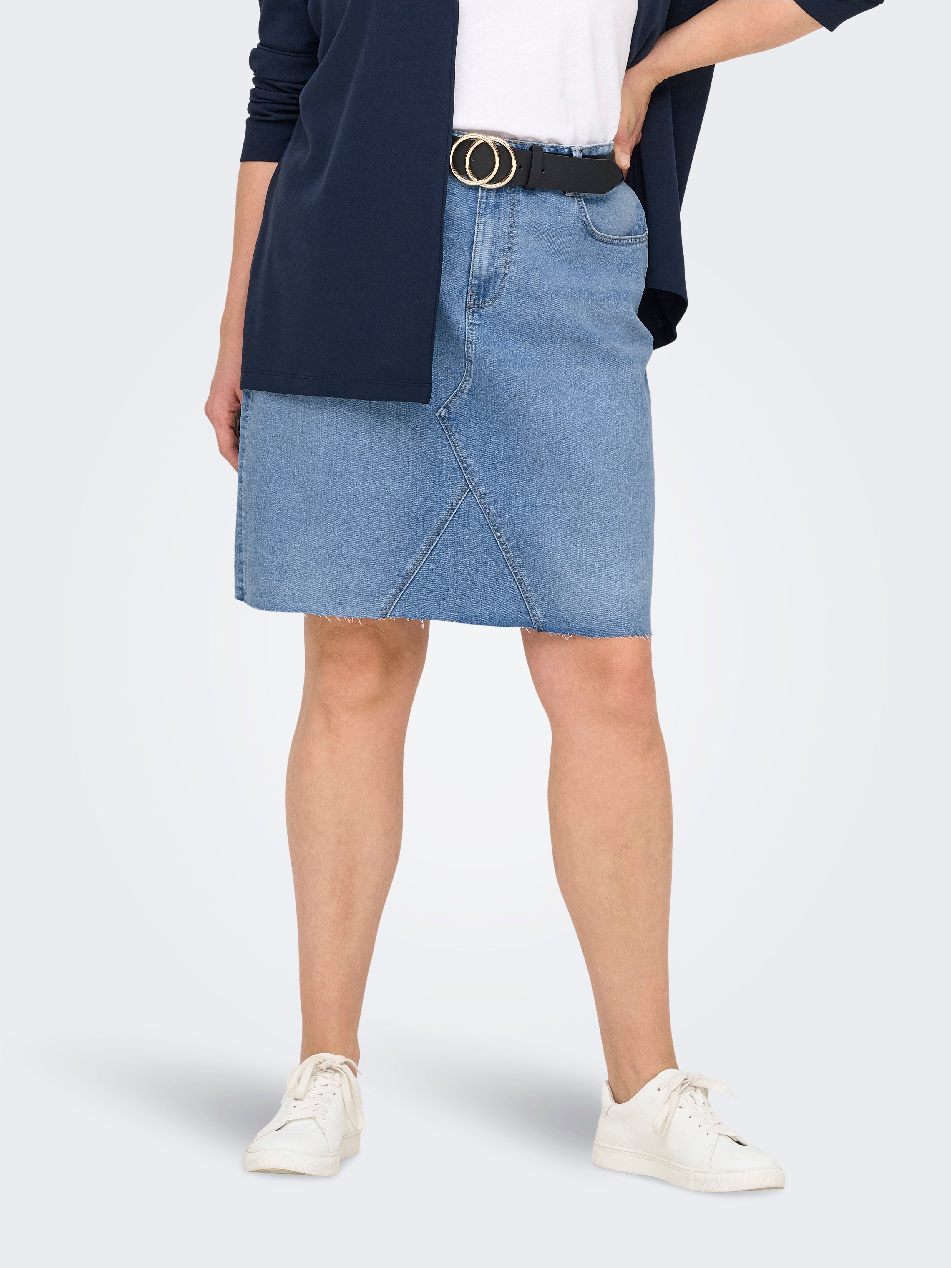 Carsloan Denim Kurzer Rock