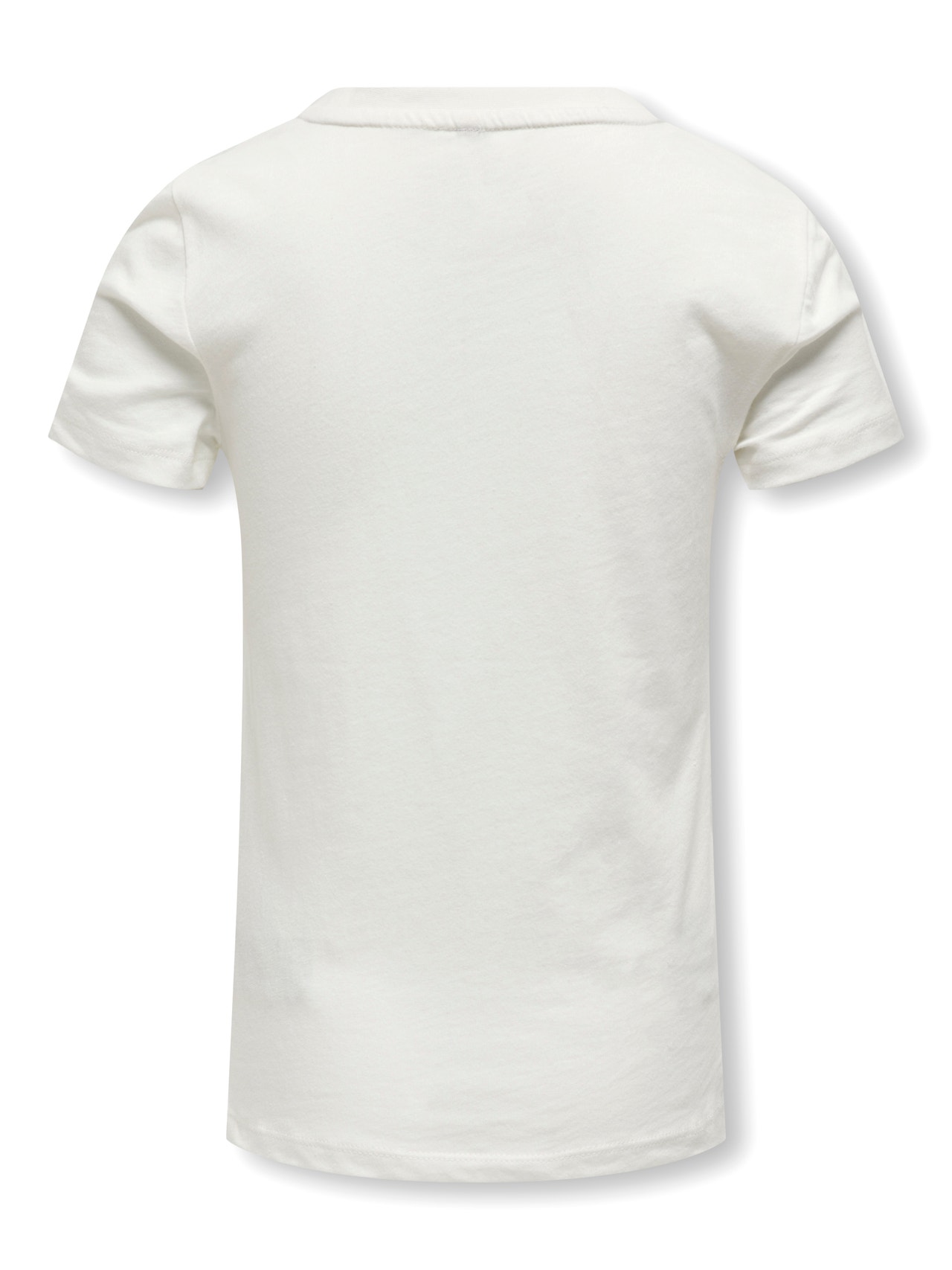 ONLY T-shirts Regular Fit Col rond -Cloud Dancer - 15322533