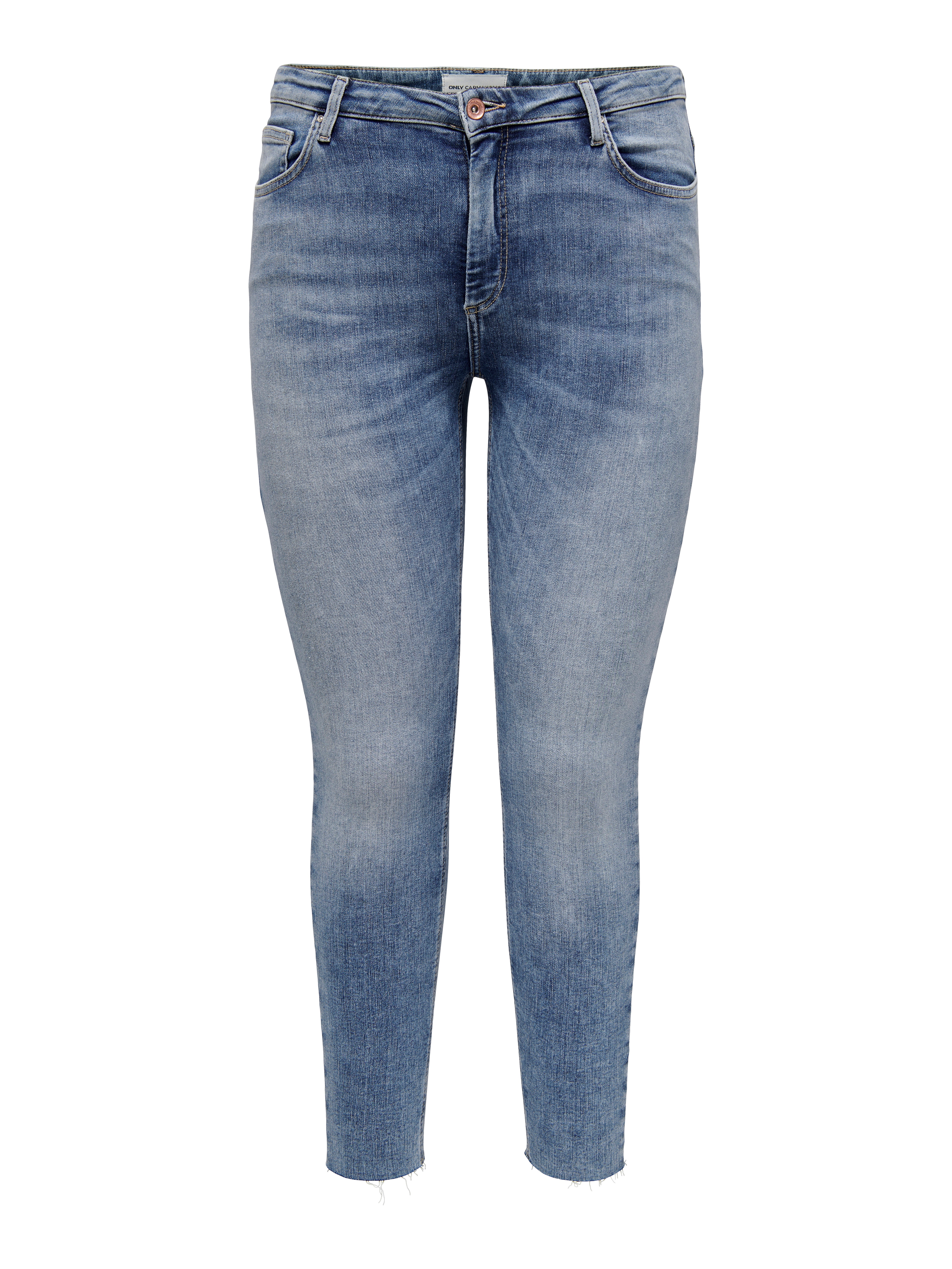 Carwilly Mittlere Taille Skinny Fit Jeans