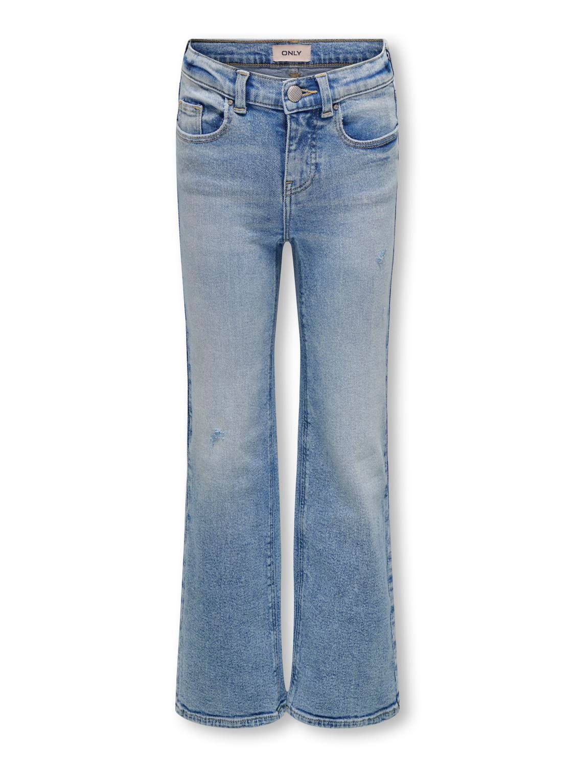 ONLY KOGJuicy Wide Leg Jeans Denim -Light Blue Denim - 15322755