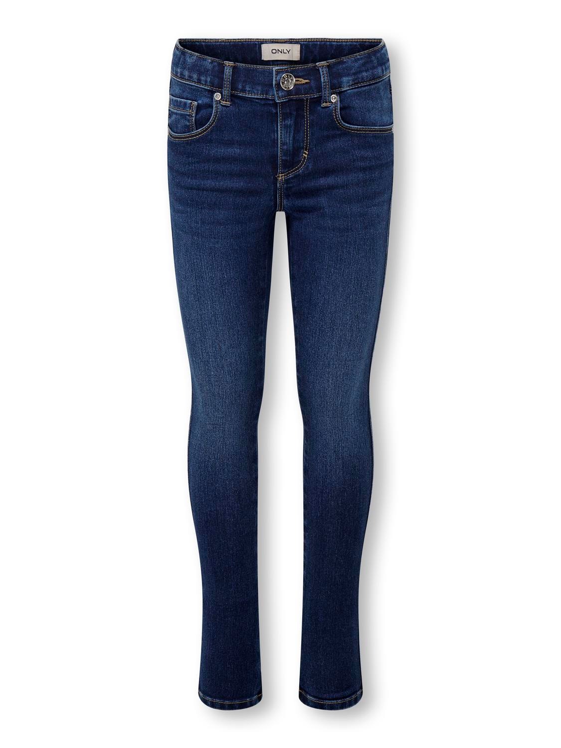 ONLY Jeans Skinny Fit -Dark Blue Denim - 15322758