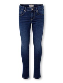ONLY Skinny Fit Jeans -Dark Blue Denim - 15322758
