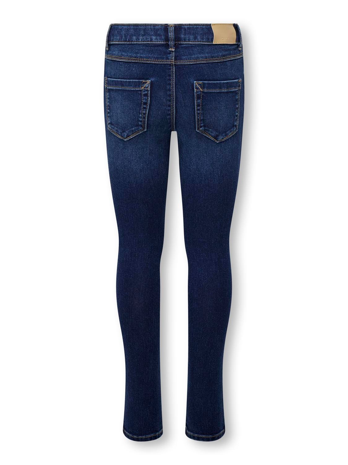 ONLY Skinny Fit Jeans -Dark Blue Denim - 15322758