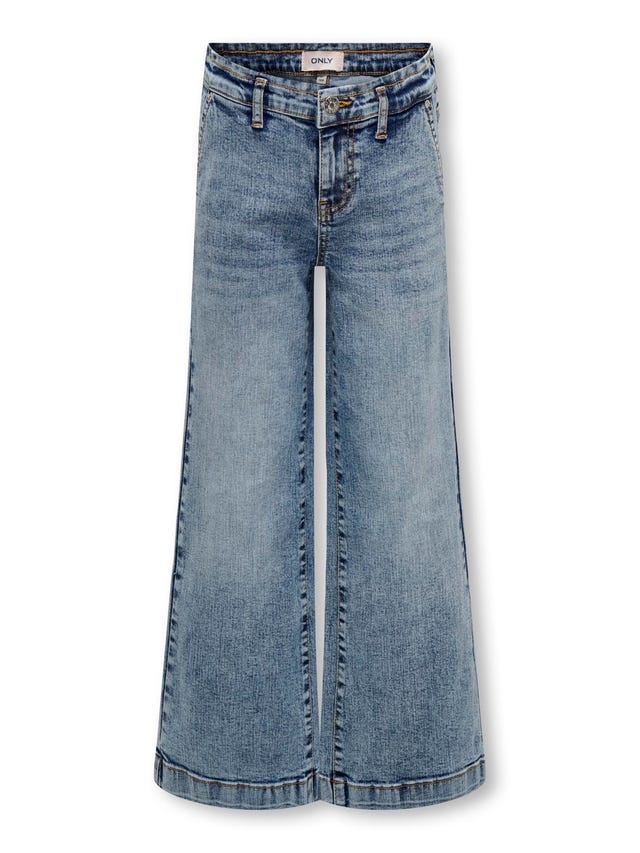 ONLY KOGNew Brook Wide Leg Denim Jeans - 15322763