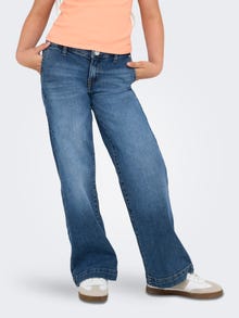 ONLY KOGNEW Wide leg fit Jeans -Light Blue Denim - 15322763