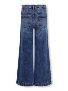 ONLY KOGNew Brook Wide Leg Denim Jeans -Medium Blue Denim - 15322763