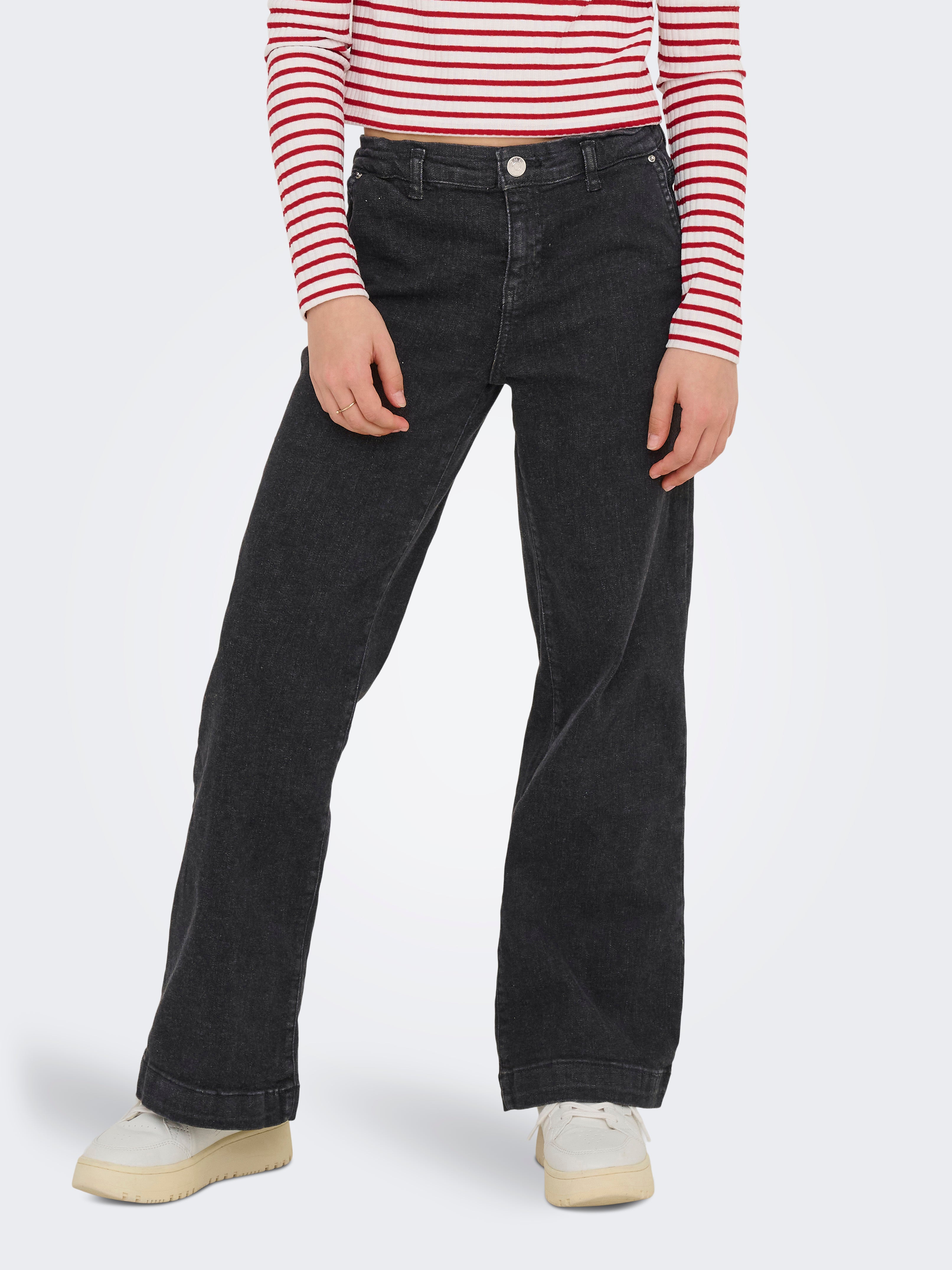 Kognew Weiter Beinschnitt Jeans