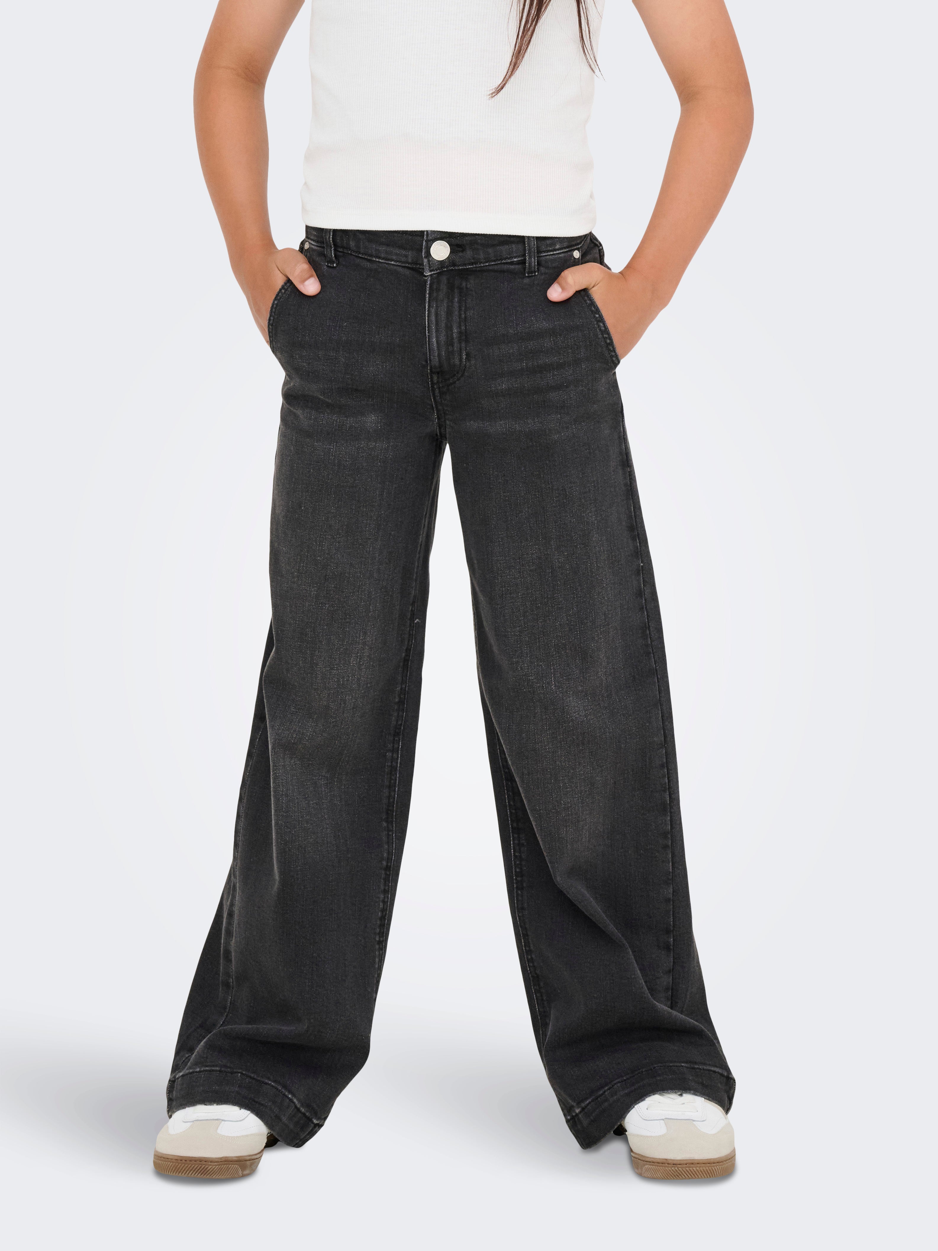 Kognew Weiter Beinschnitt Jeans