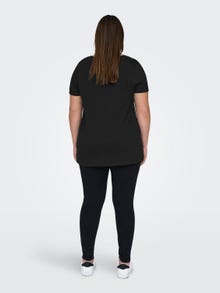 ONLY Regular fit V-Hals T-shirts -Black - 15322776