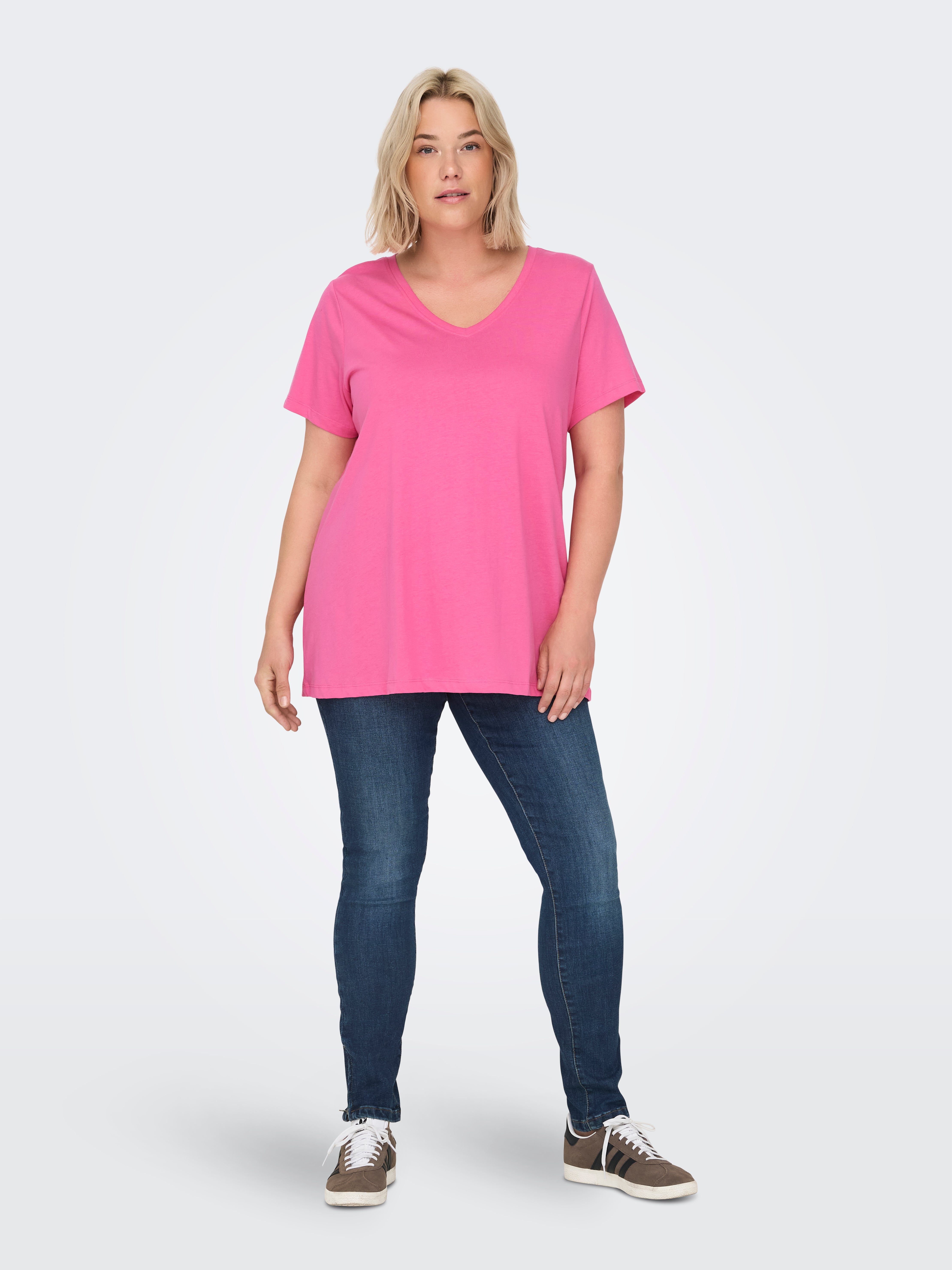 CARBONNIE T-shirt | Mittleres Rosa | ONLY®