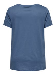 ONLY CARBONNIE T-shirt -Vintage Indigo - 15322776