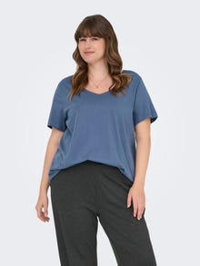 ONLY CARBONNIE T-shirt -Vintage Indigo - 15322776