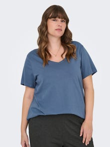 ONLY CARBONNIE T-shirt -Vintage Indigo - 15322776