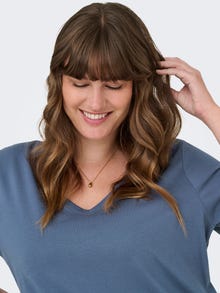 ONLY CARBONNIE T-shirt -Vintage Indigo - 15322776