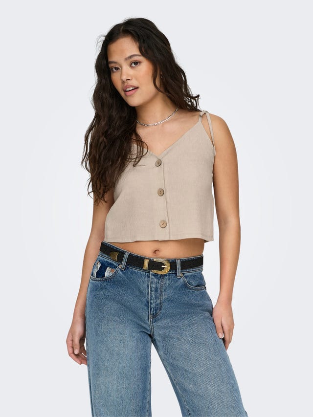 ONLY Loose fit V-Hals Top - 15322782